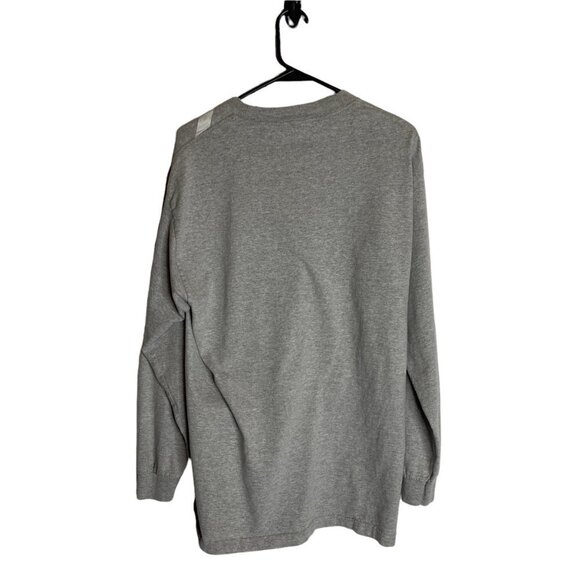 Hurley Men's Long Sleeve Large Gray and Blue T-Shirt. Good Preowned Condition - Picture 2 of 6